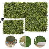 Gard artificial cu frunze verzi panou 40x60 cm Decor sau Mascare